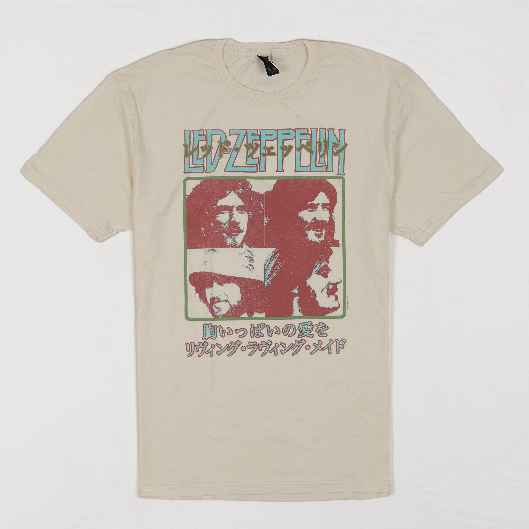 Led Zeppelin Japan Tour Crew Neck T-Shirt - DeeCee style