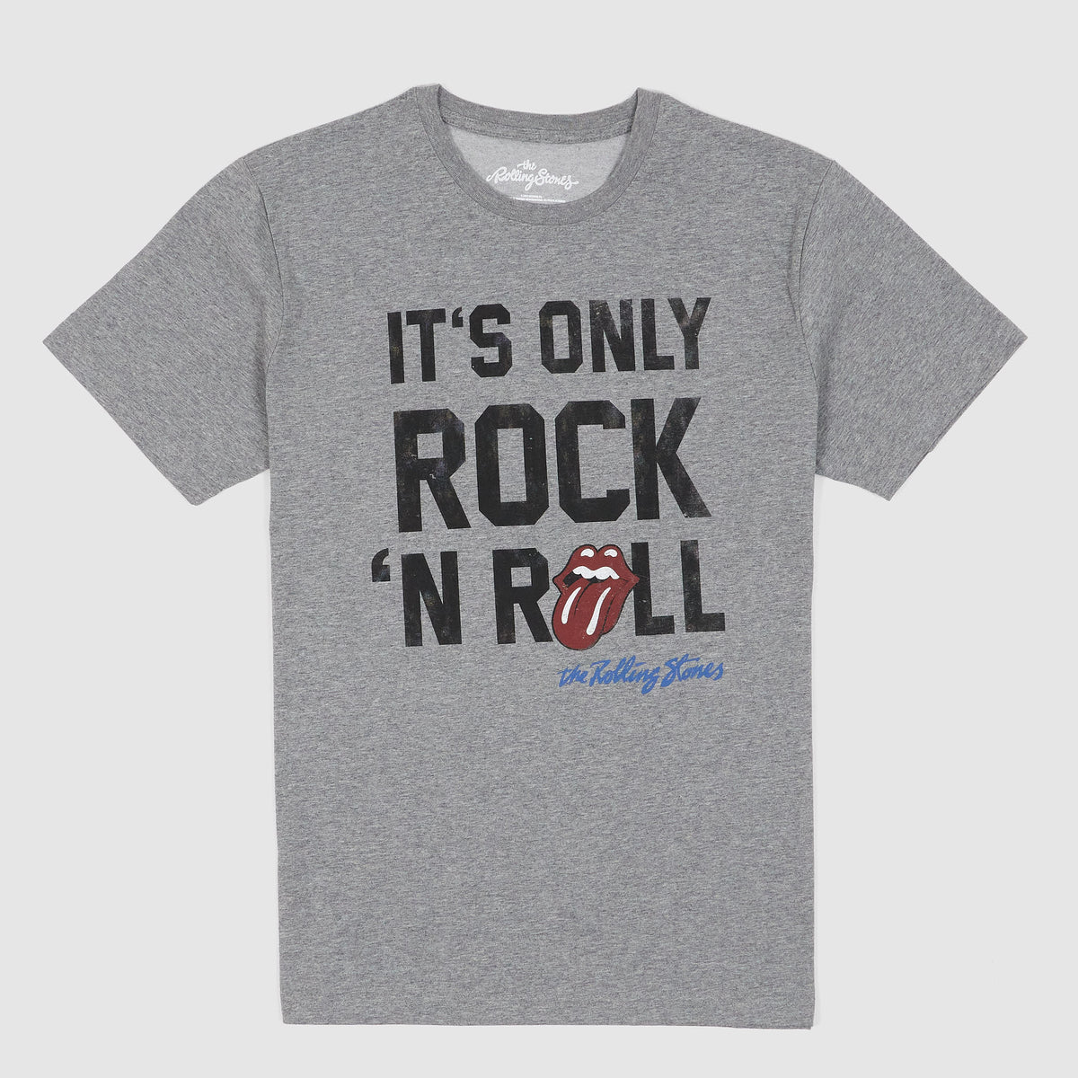 The Rolling Stones &#39;It&#39;s Tee Only Rock N&#39;Roll&#39; Crew Neck T-Shirt