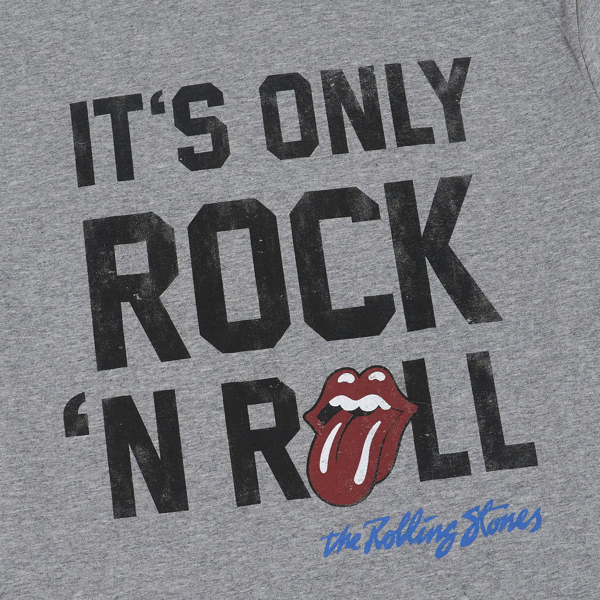 The Rolling Stones &#39;It&#39;s Tee Only Rock N&#39;Roll&#39; Crew Neck T-Shirt