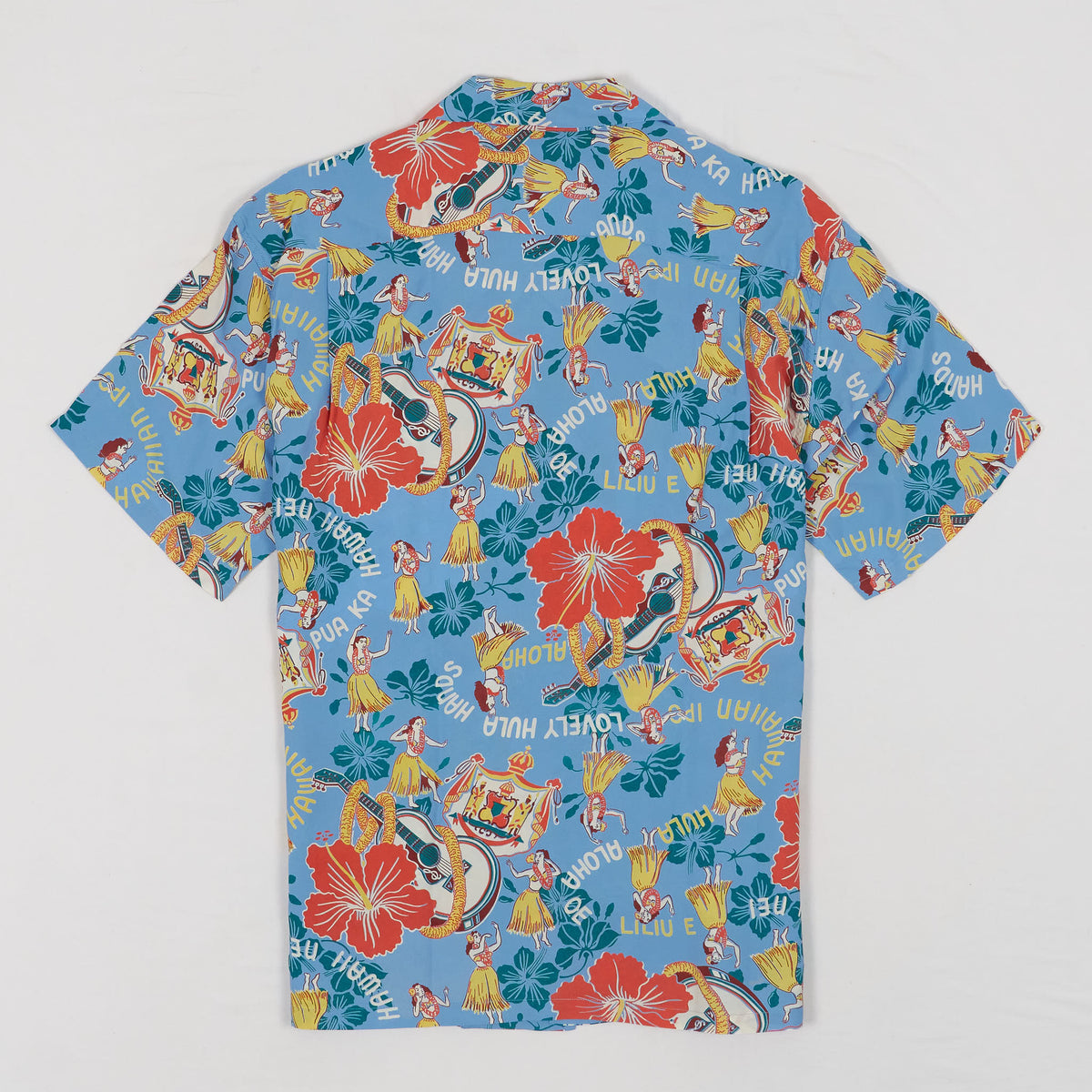 Sun Surf Lovely Hula Girl Hawaiian Shirt