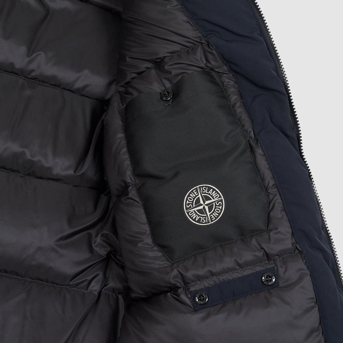 Stone Island Hooded Down Micro Twill Jacket