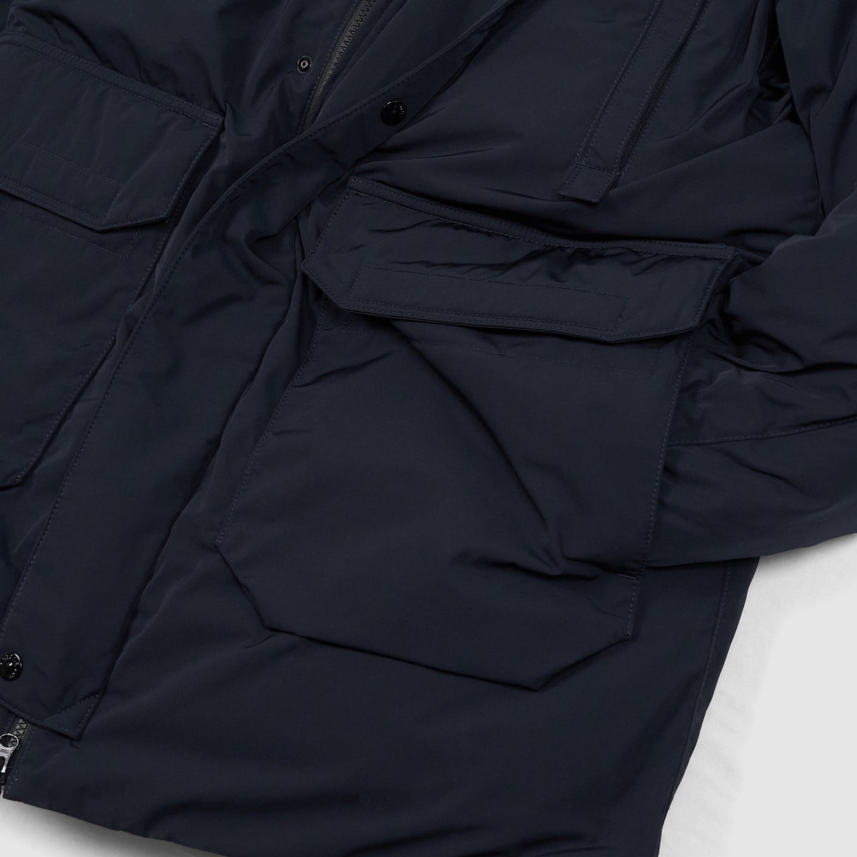 Stone Island Hooded Down Micro Twill Jacket