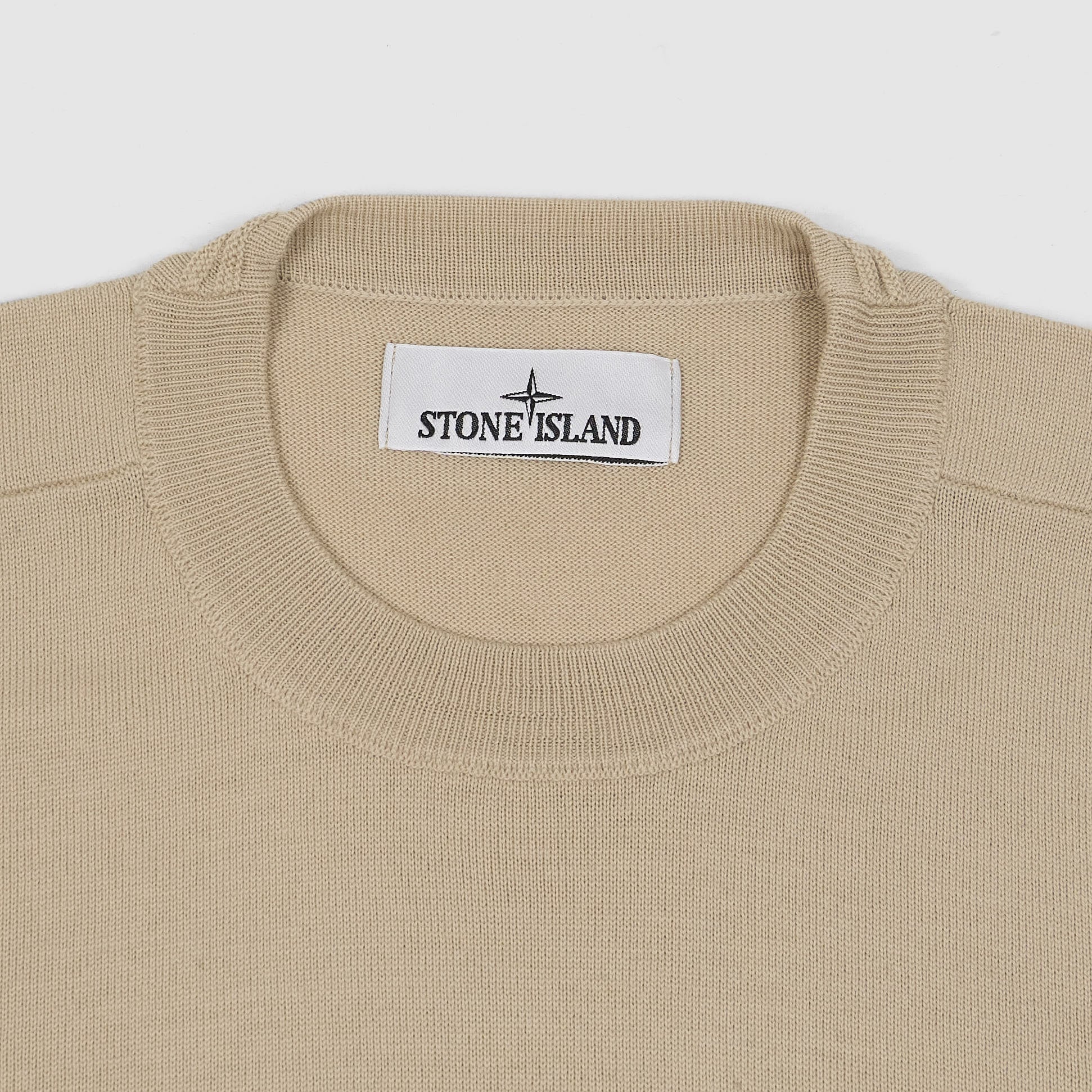 Stone Island Light Knitted Extra Soft Wool Jumper - DeeCee style
