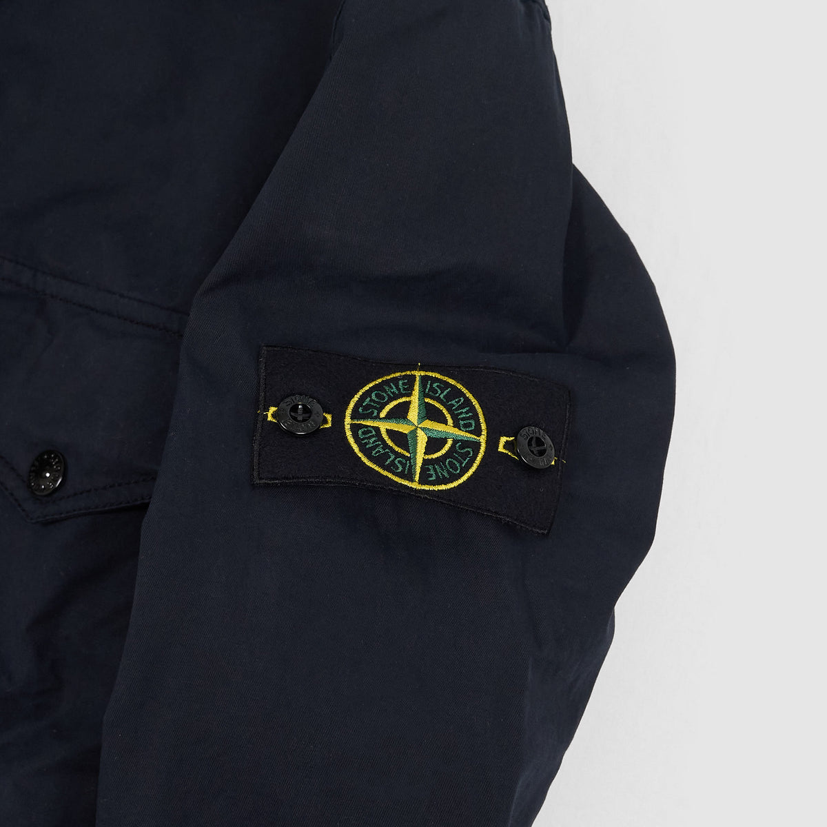 Stone Island Two Pockets Zip Overshirt