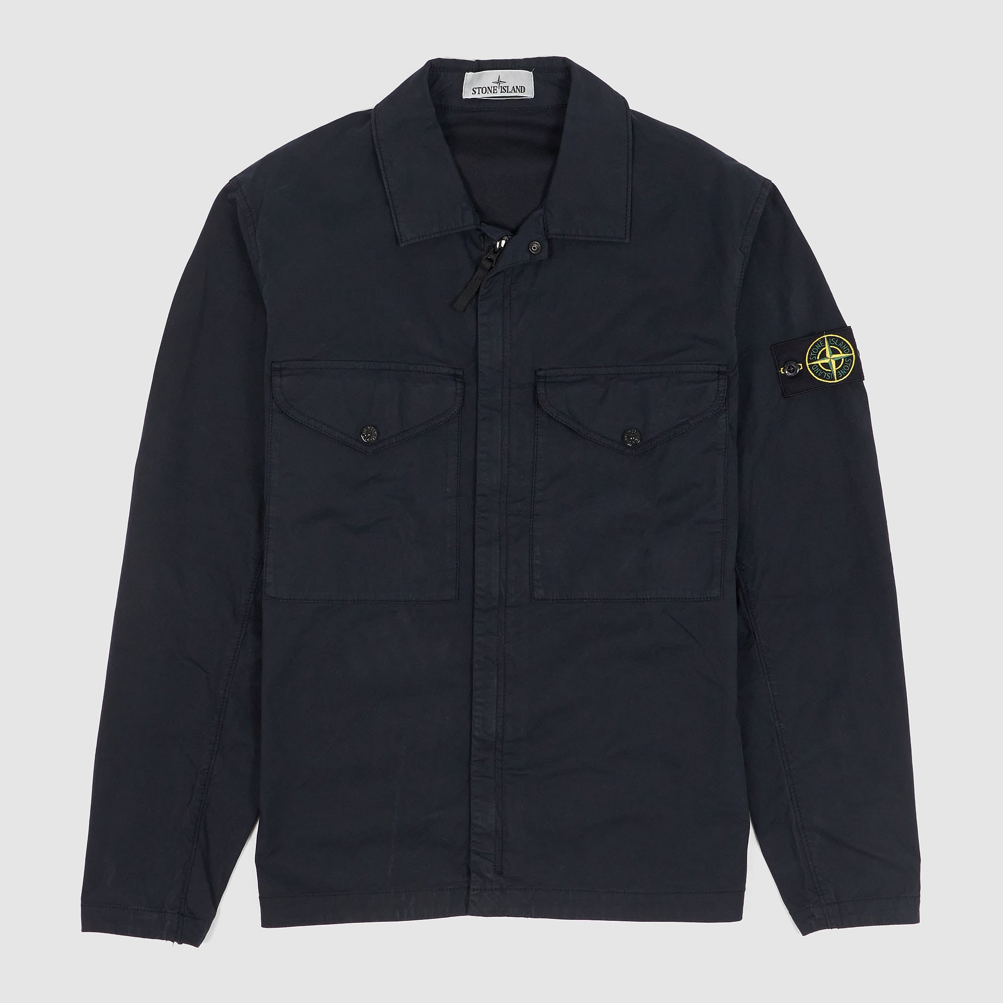 Stone Island Two Pockets Zip Overshirt DeeCee style