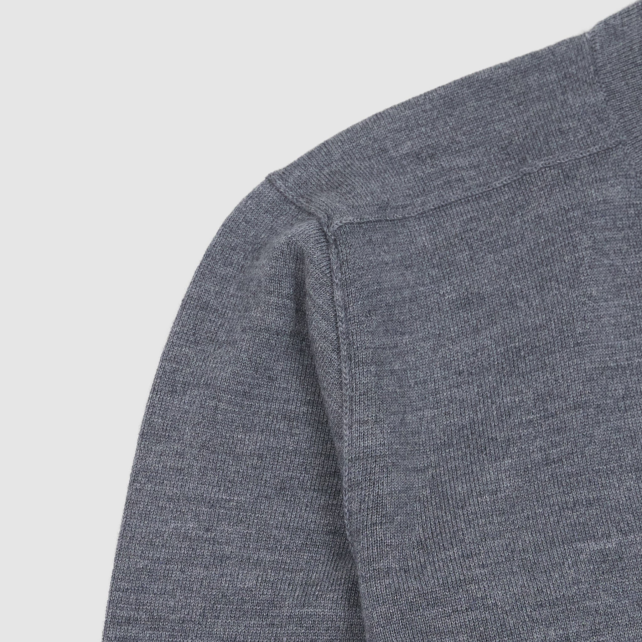 Stone Island Light Knitted V-Neck Wool Jumper - DeeCee style