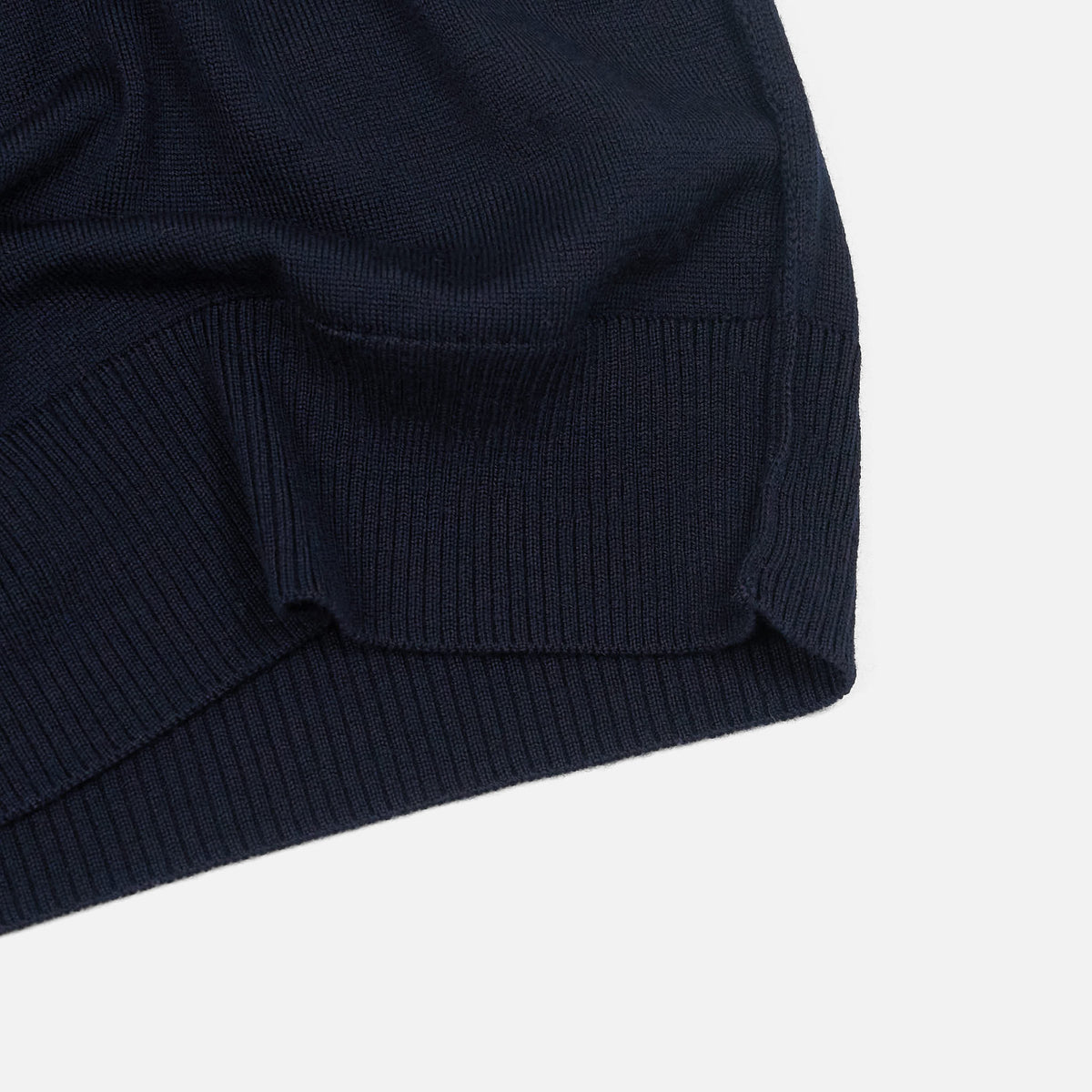 Stone Island Light Knitted V-Neck Wool Jumper