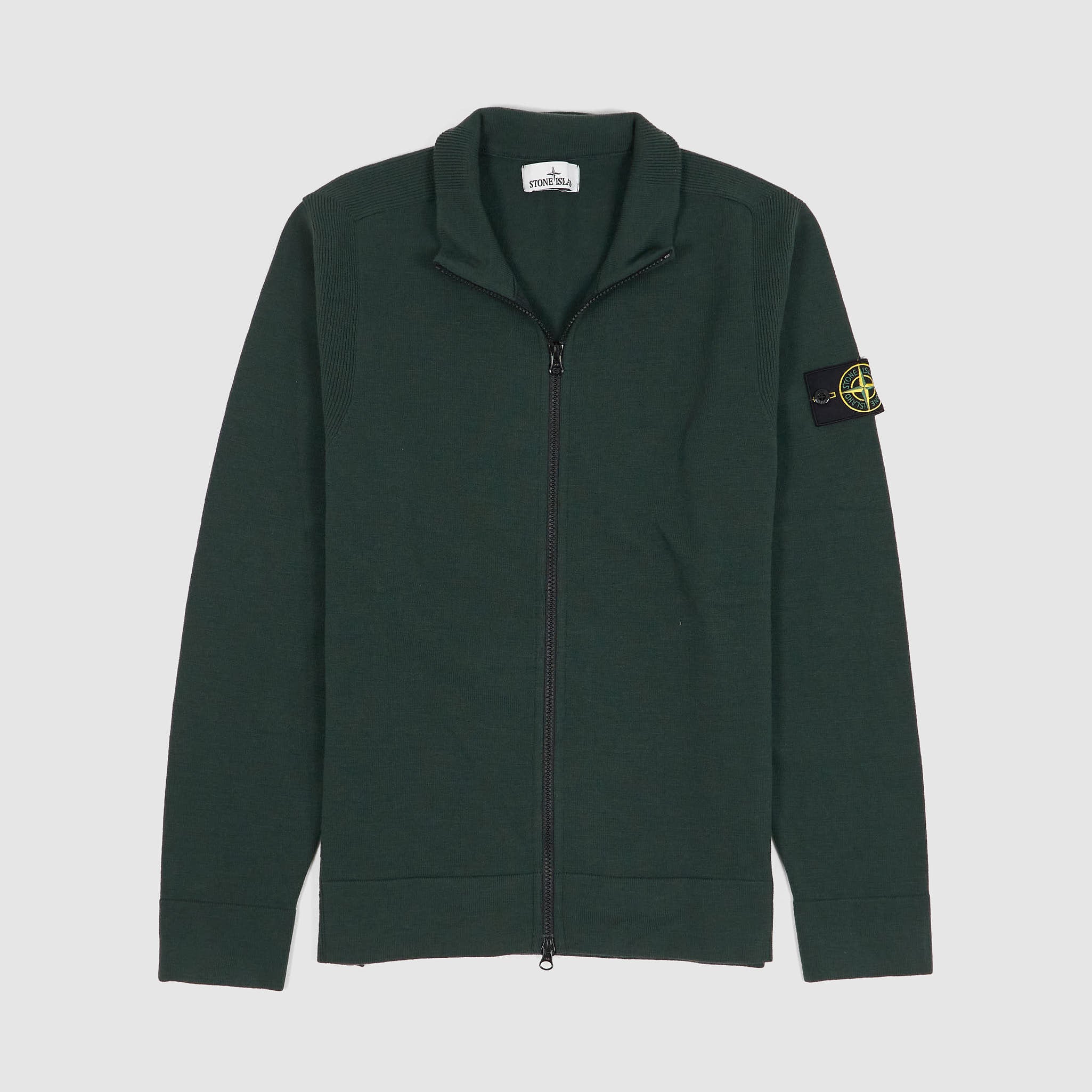 Stone Island Knitted Full Zip Cardigan - DeeCee style