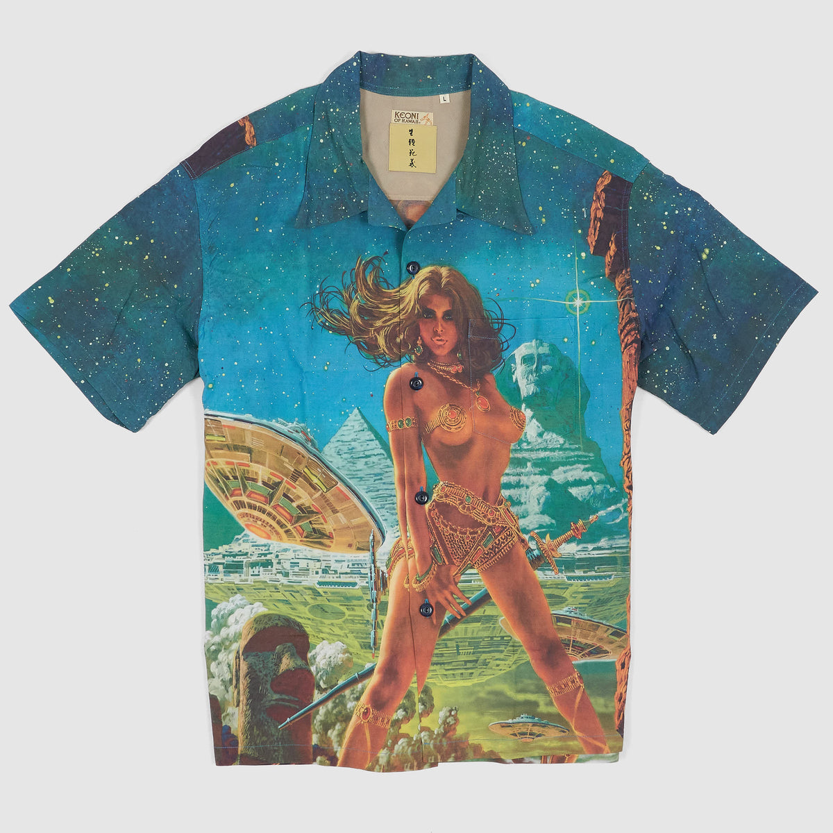 Sun Surf Limited Edition Keoni of Hawaii Ohrai Shirt