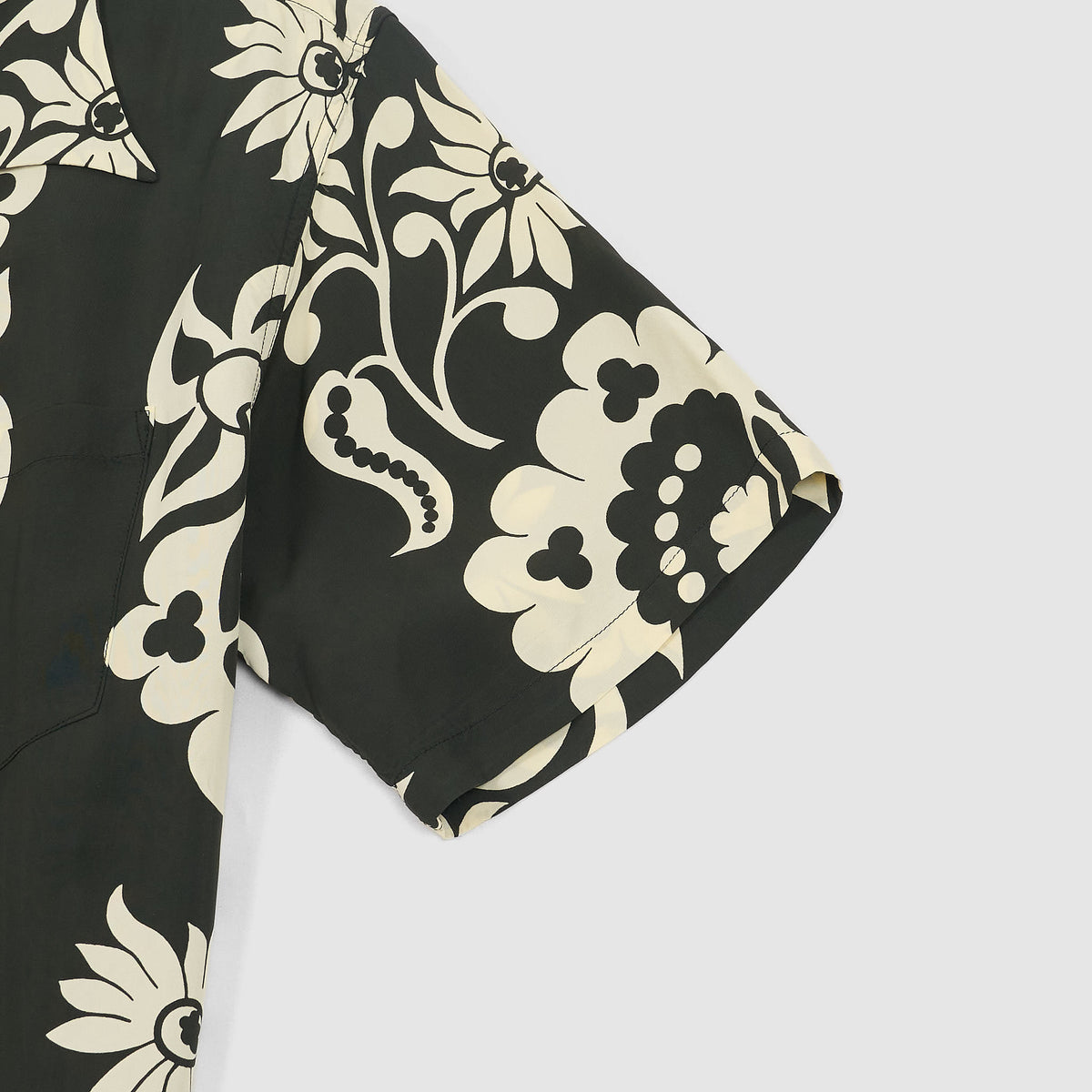 Sun Surf Rayon Sun Flower Hawaiian Shirt