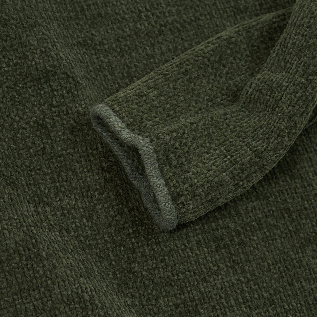 Stone Island Knitted Chenille Turtle Neck Jumper