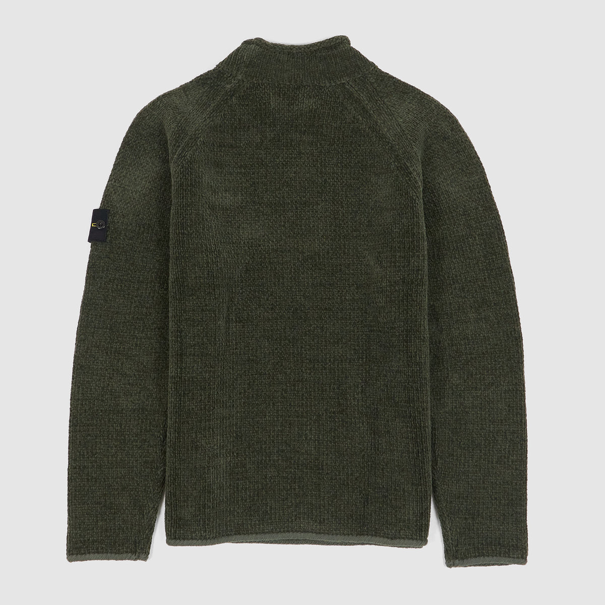 Stone Island Knitted Chenille Turtle Neck Jumper