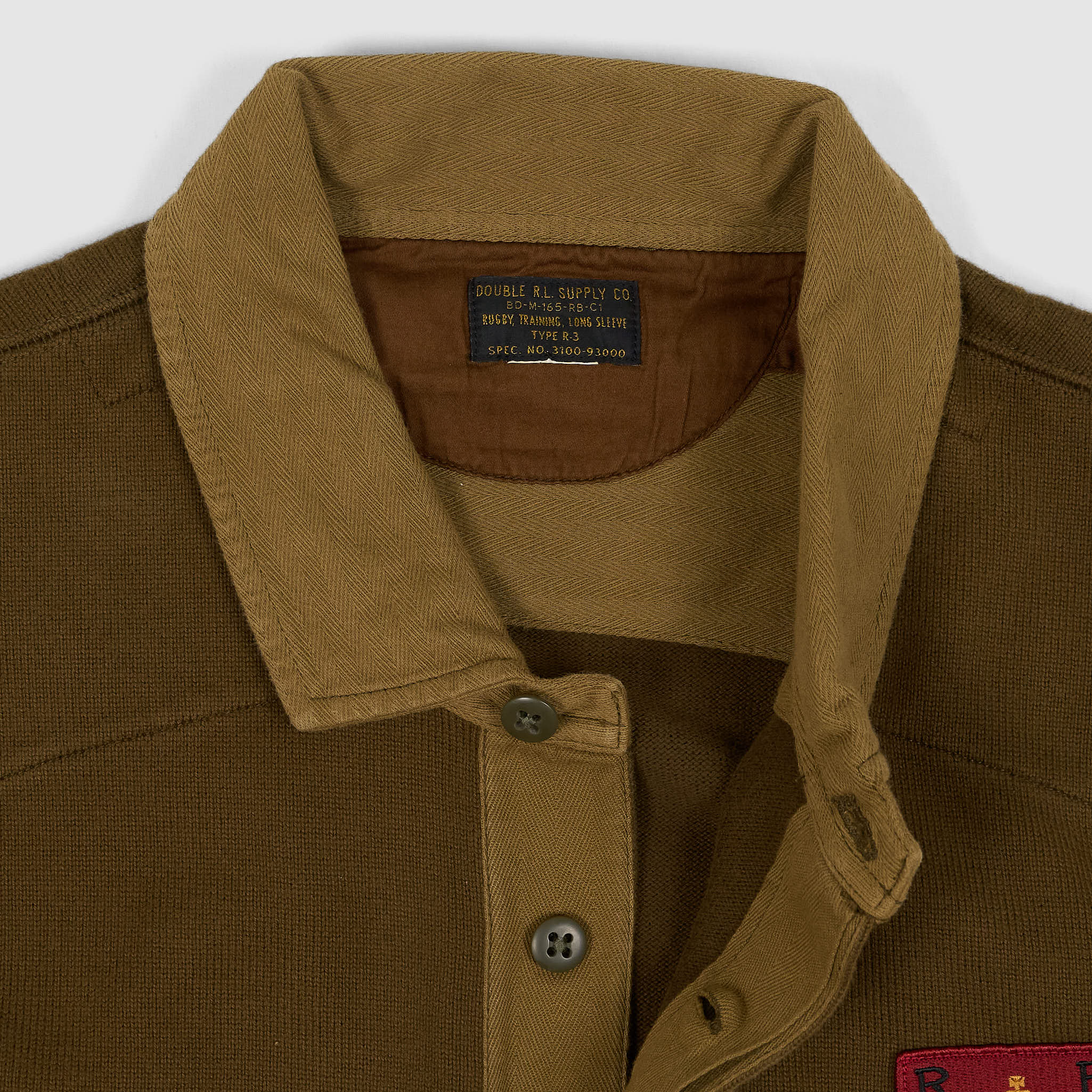 Double RL Long Sleeve Rugby Pullover Shirt - DeeCee style