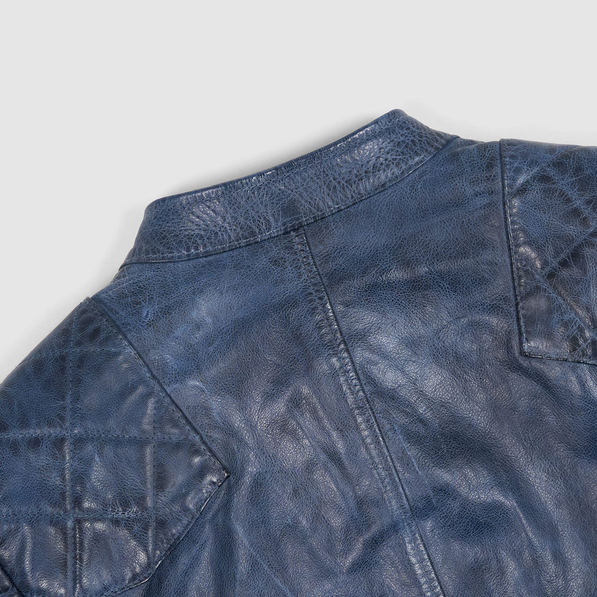 Belstaff Outlaw Hand Waxed Leather Jacket Cotton Lining