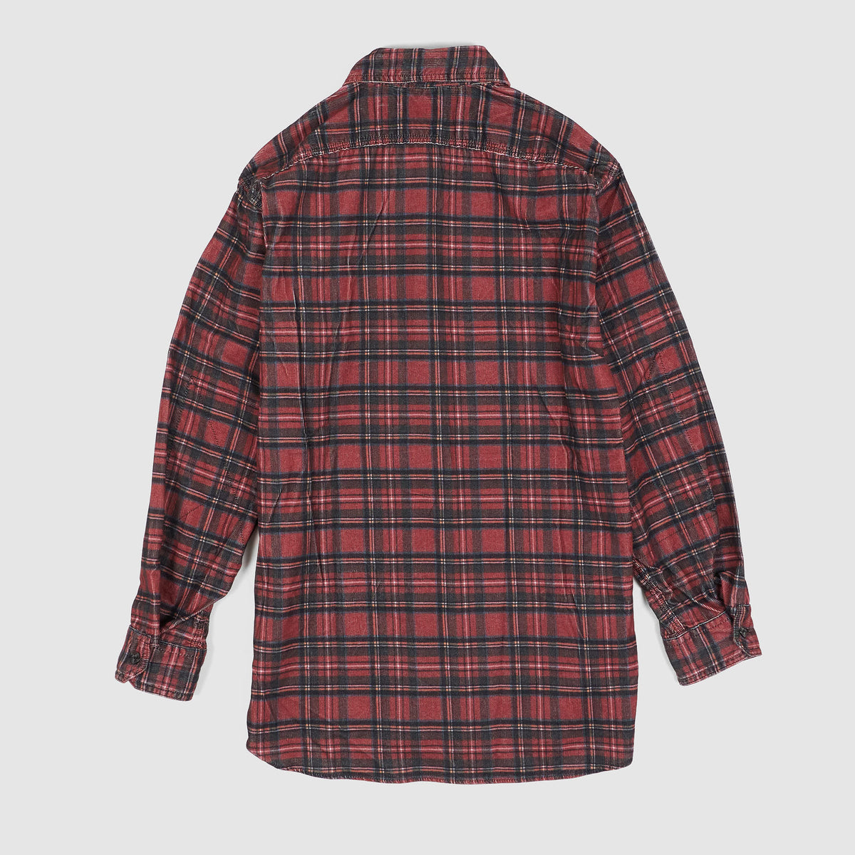 Engineered Garment Long Sleeve Tartan Work Shirt