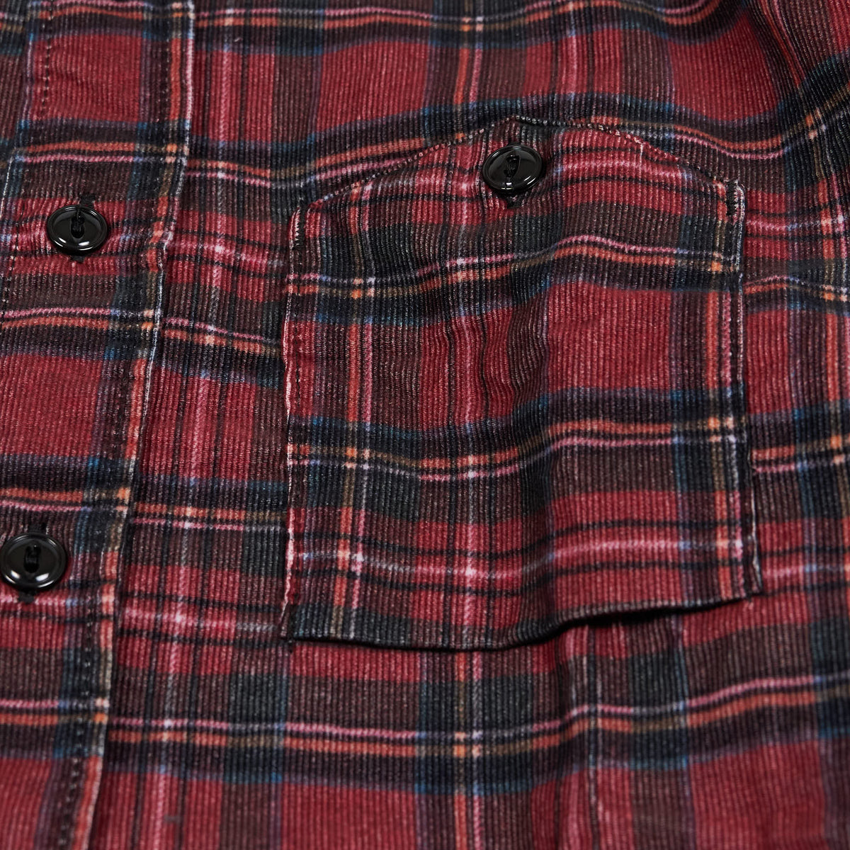 Engineered Garment Long Sleeve Tartan Work Shirt