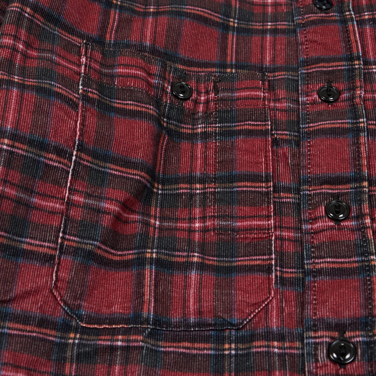 Engineered Garment Long Sleeve Tartan Work Shirt