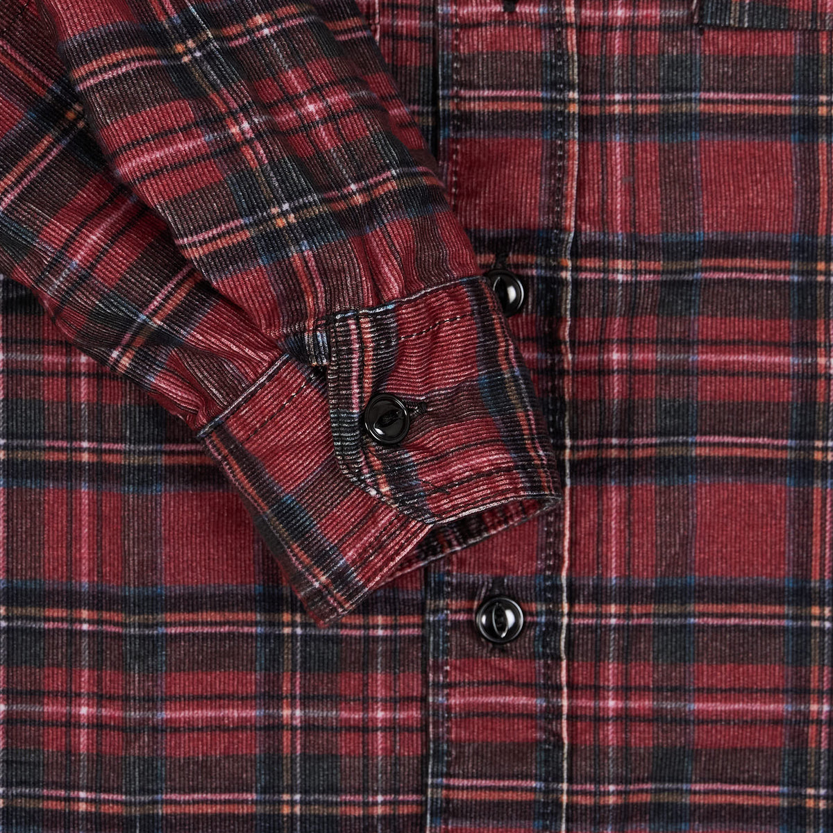 Engineered Garment Long Sleeve Tartan Work Shirt