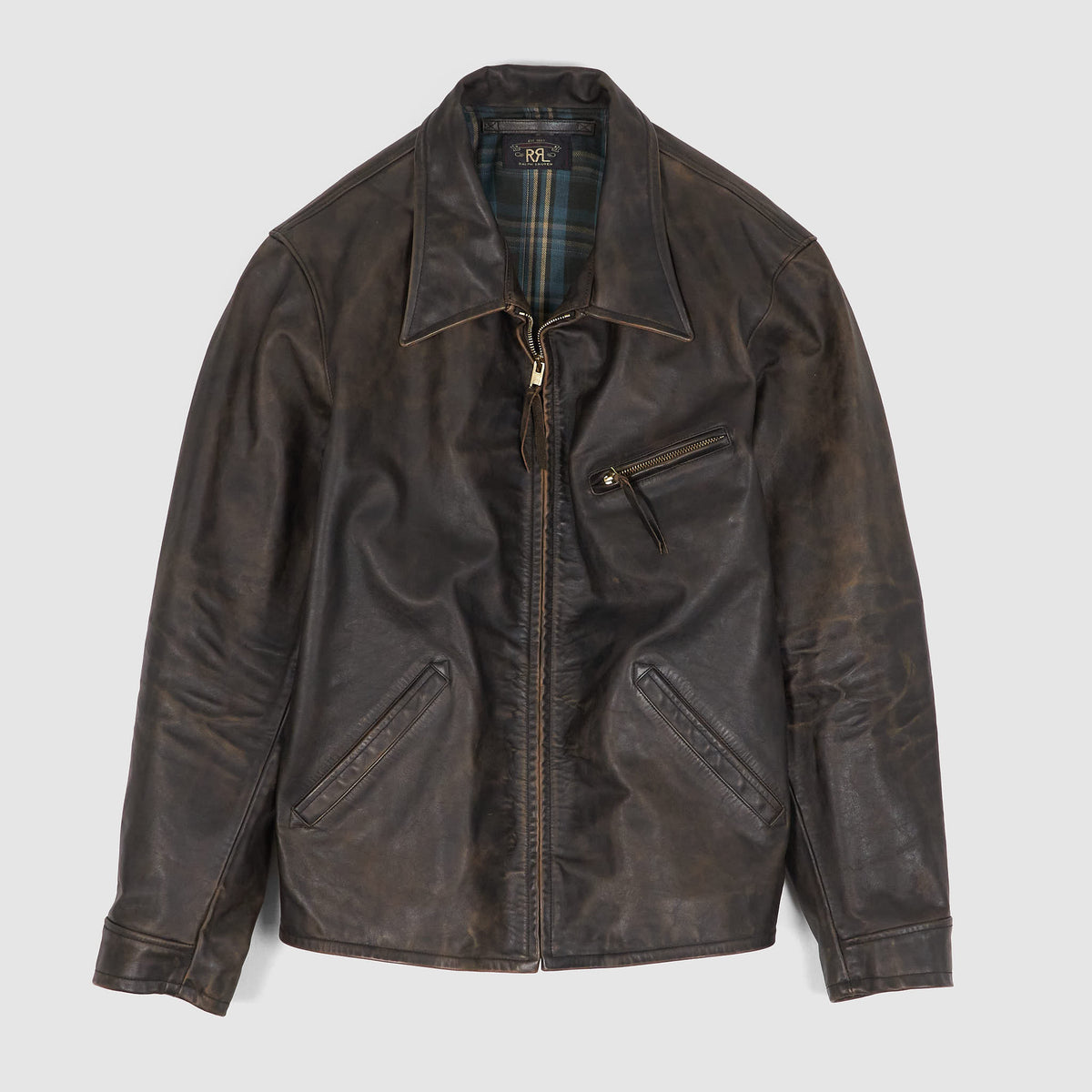 Double RL Motor Leather Jacket