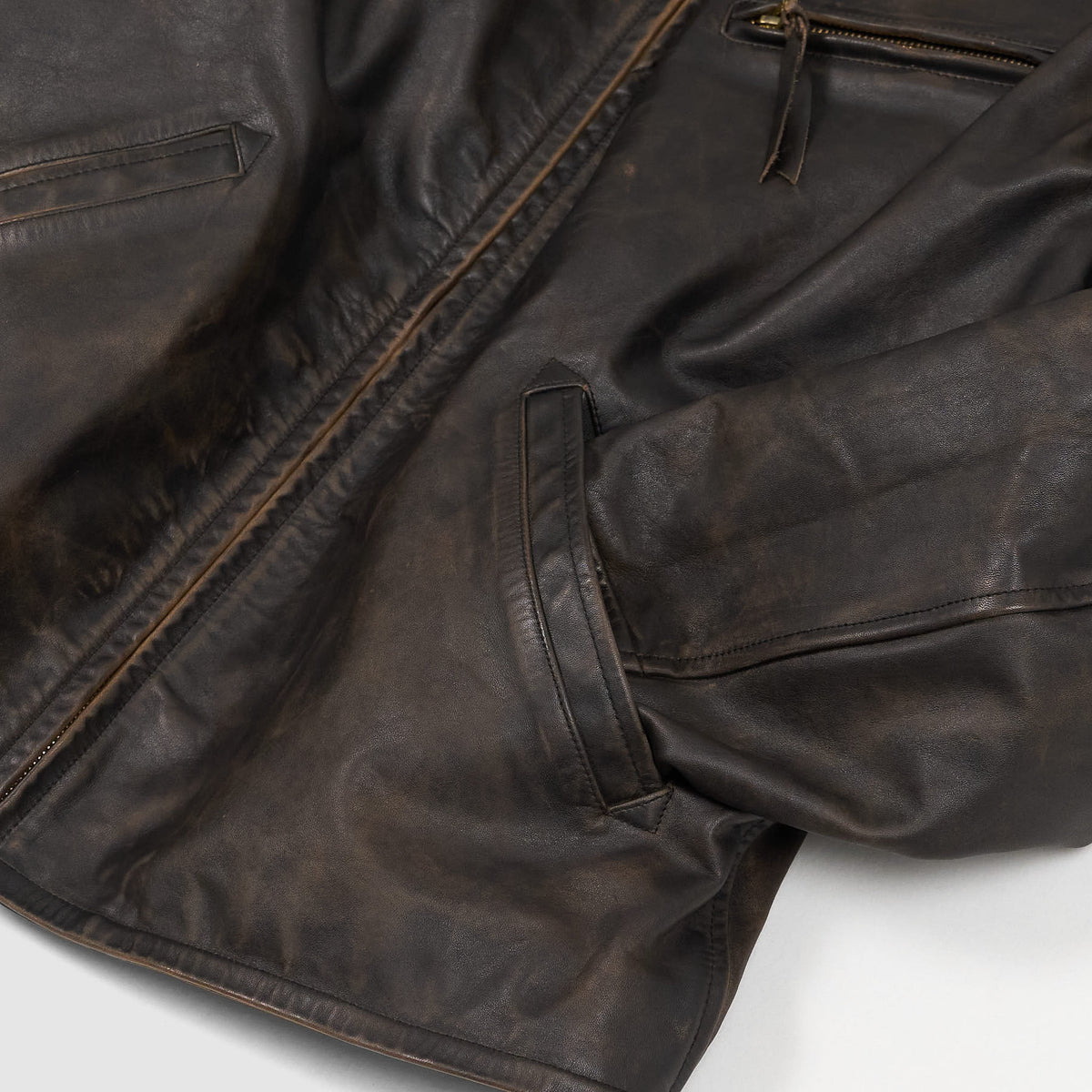 Double RL Motor Leather Jacket