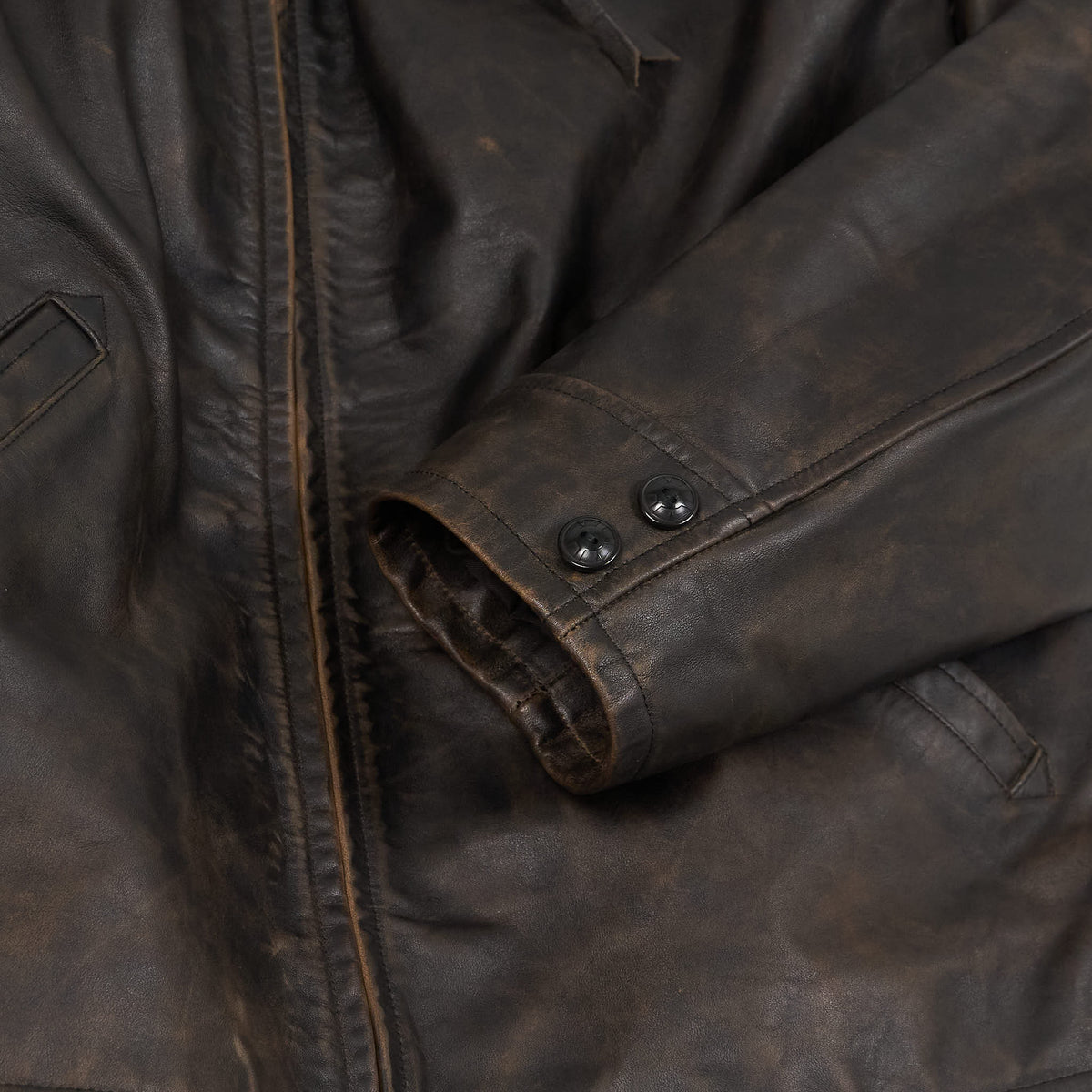 Double RL Motor Leather Jacket