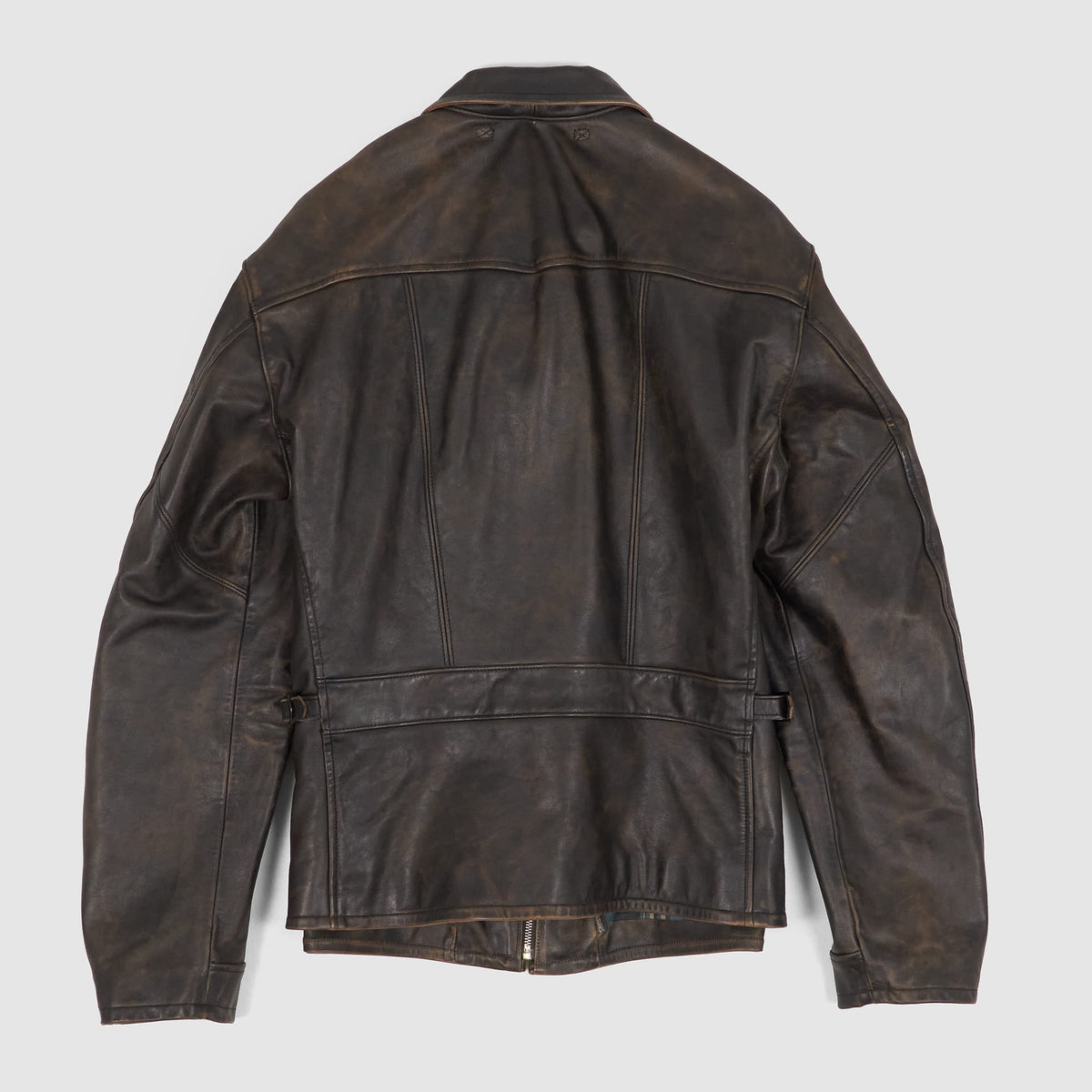 Double RL Motor Leather Jacket DeeCee style