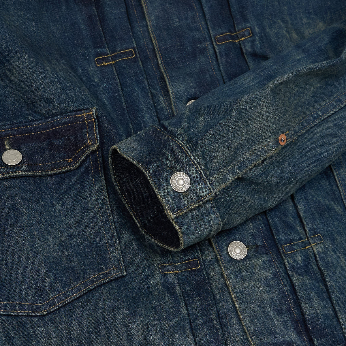 Double RL Type 2 Unlined Denim Trucker Jacket