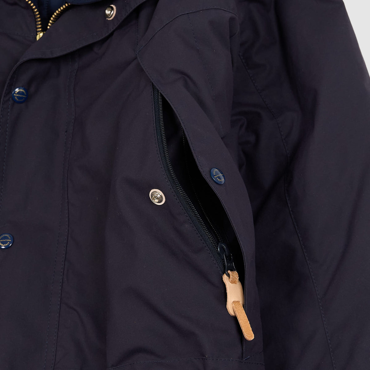 Manifattura Ceccarelli Moutain Parka Waxed Coated Fabric