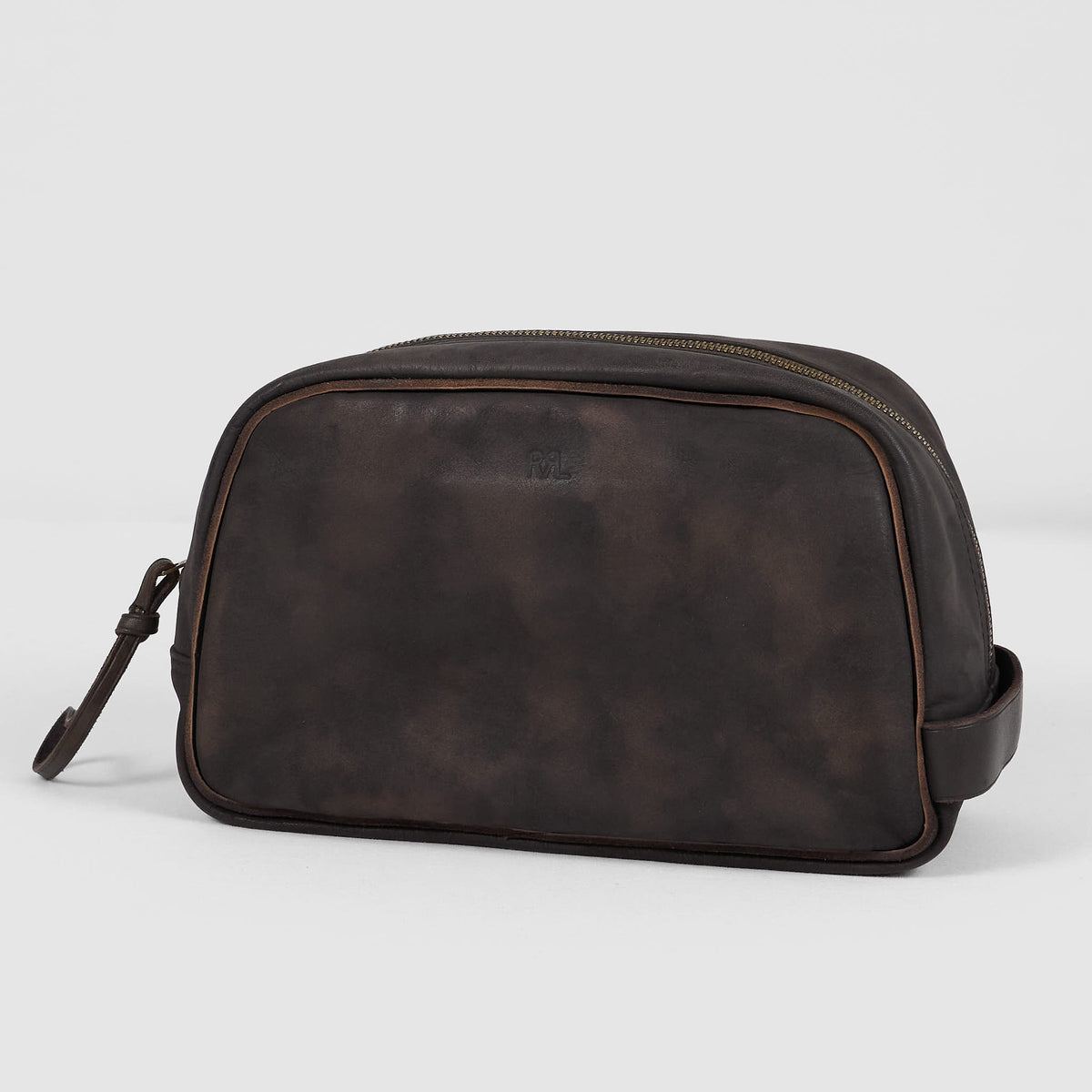 Double RL  Leather Travel Case