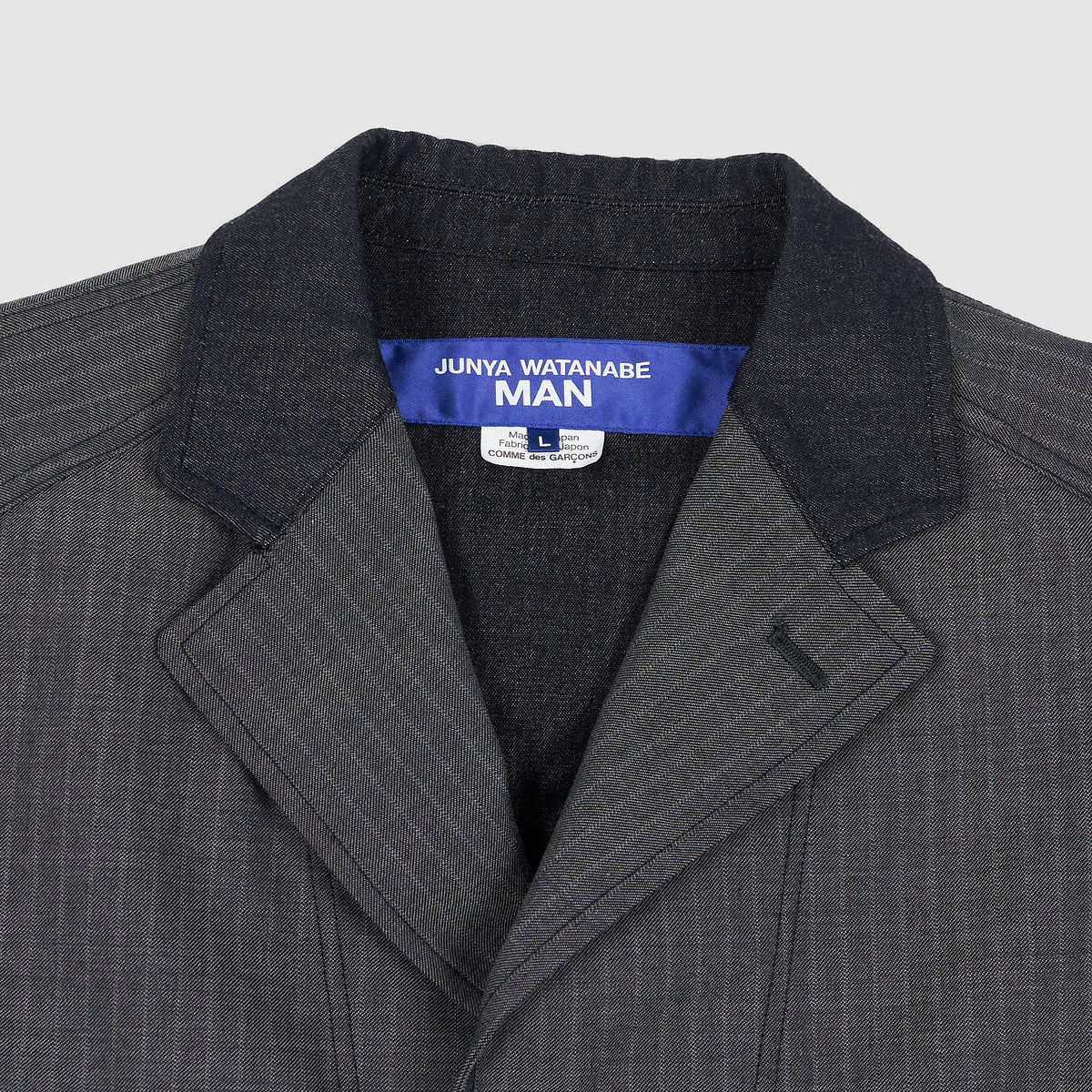 Junya Watanabe Man Reversible Pinstripe Blazer