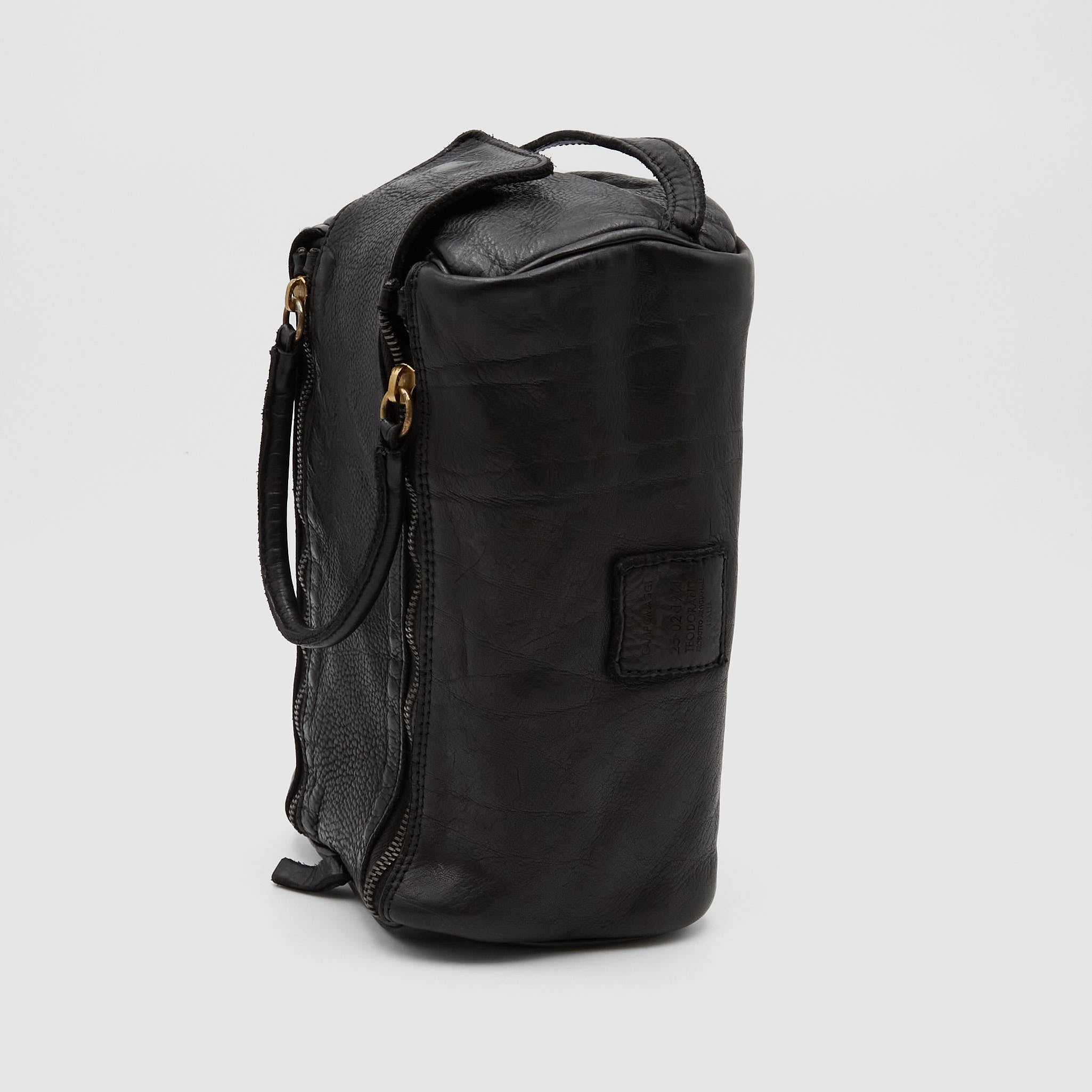 Campomaggi Canvas/ Leather Travel Kit - DeeCee style