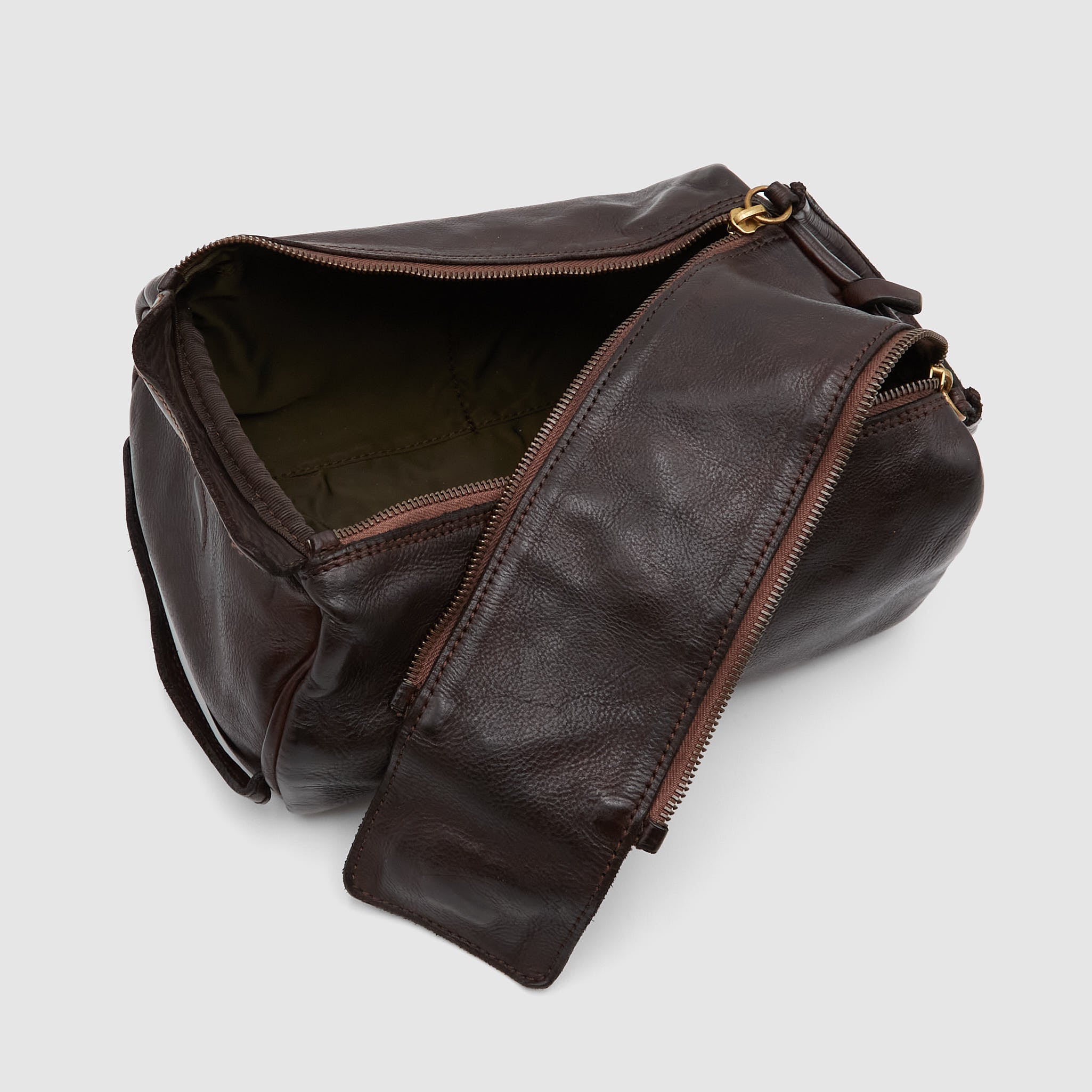 Campomaggi kapital bag campomaggi 【新品】国内未発売 Italian 1 COLORED COW+RIBES BAG -BOWLING KATE Leather バッグ