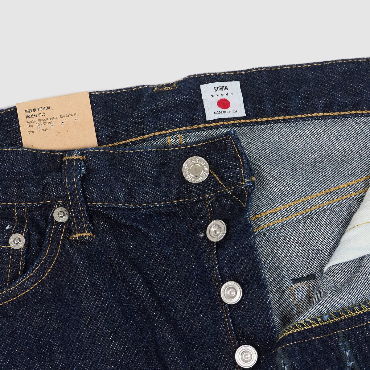 Edwin 5-Pocket Regular Straight 14oz Selvage Jeans