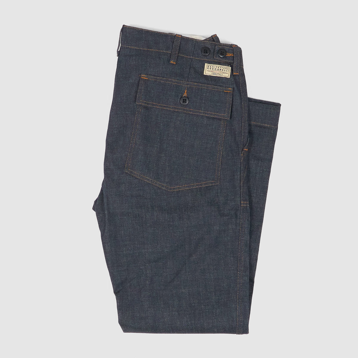 Manifattura Ceccarelli Denim Fatigue Jeans