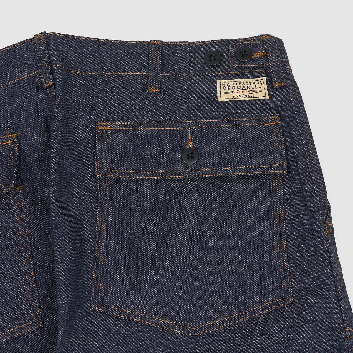 Manifattura Ceccarelli Denim Fatigue Jeans