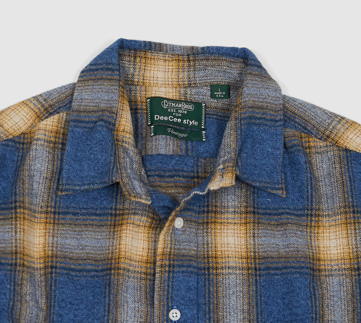 Gitman Vintage Check Flannel Shirt