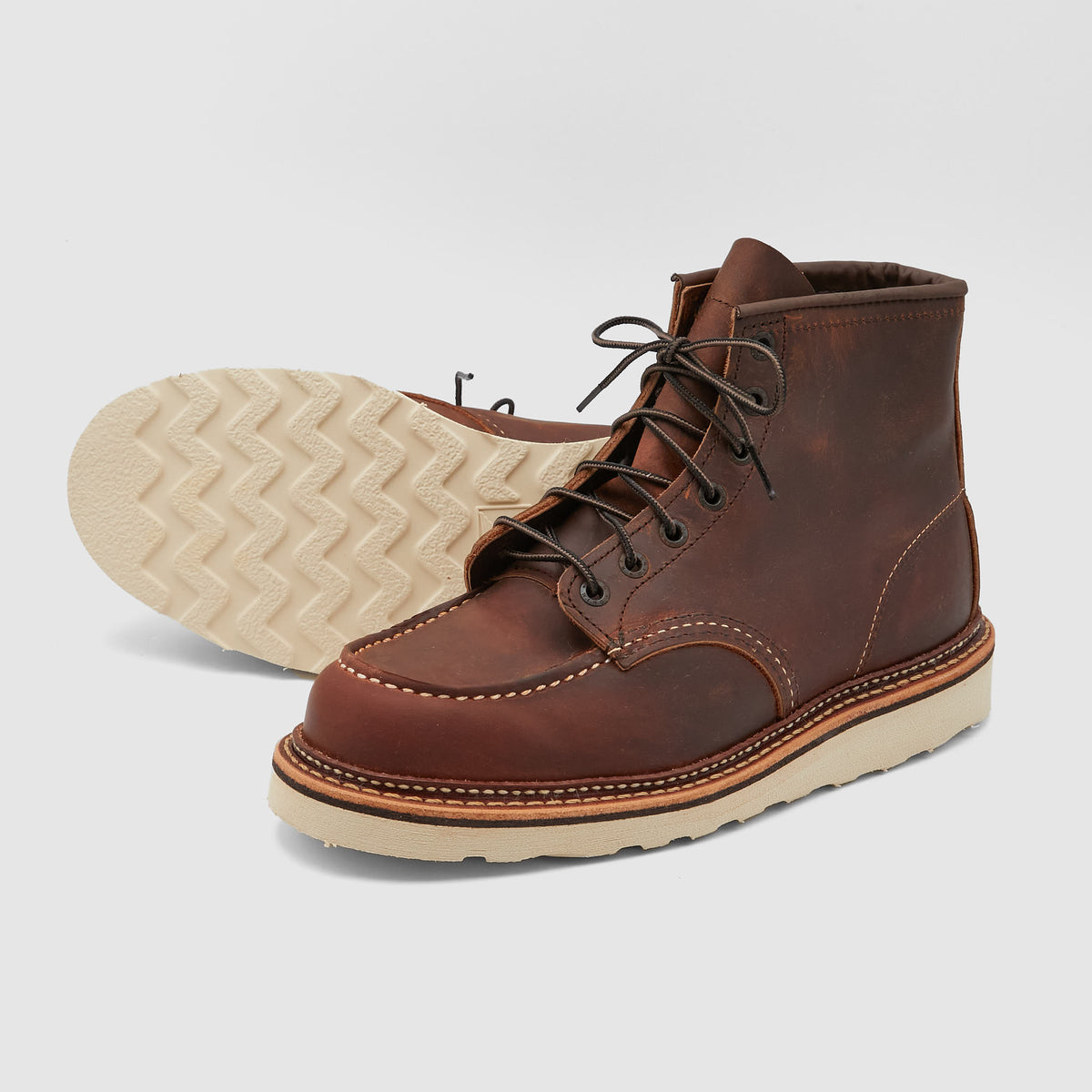 Red Wing Heritage Shoes Classic Moc Rough &amp; Tough  Leather, 01907