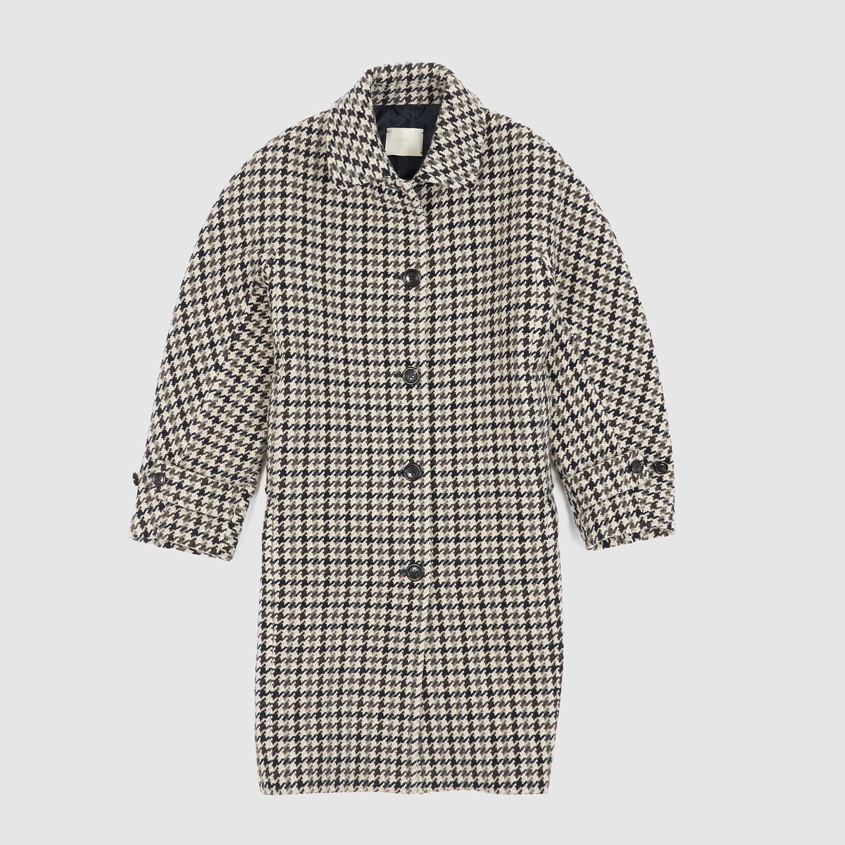 Circolo 1901 Ladies Houndstooth Wool Coat