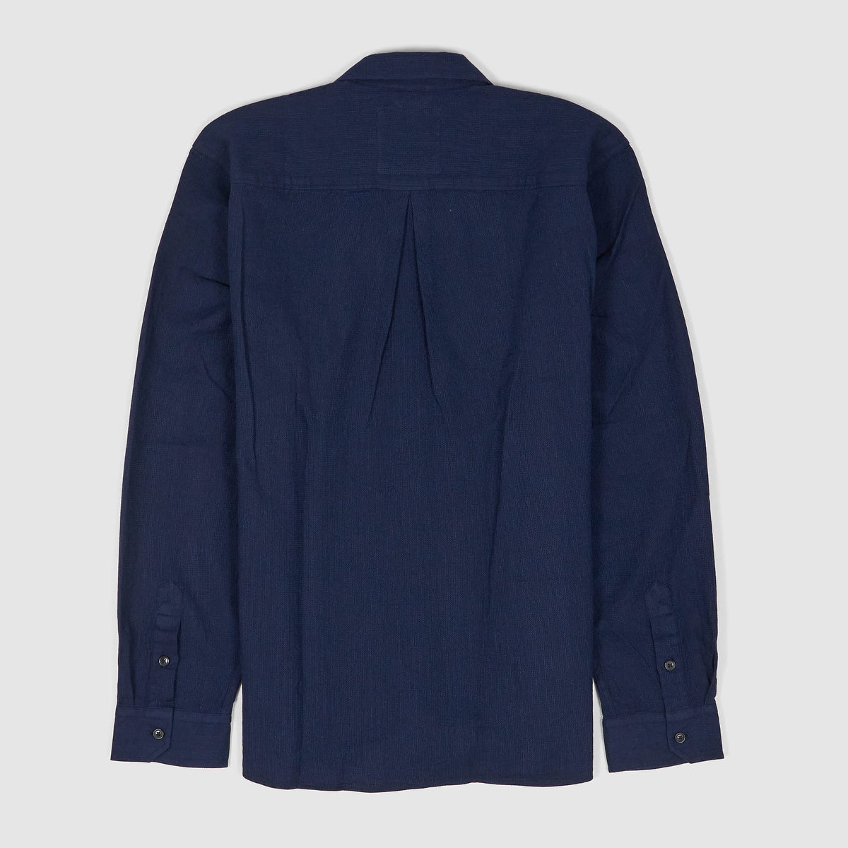 Hansen Relaxed Classic Medium Weight Indigo Dyed Cotton Shirt