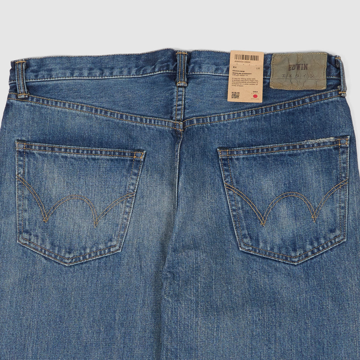 Edwin 5-Pocket Regular Straight Kurabo 14oz. Jeans