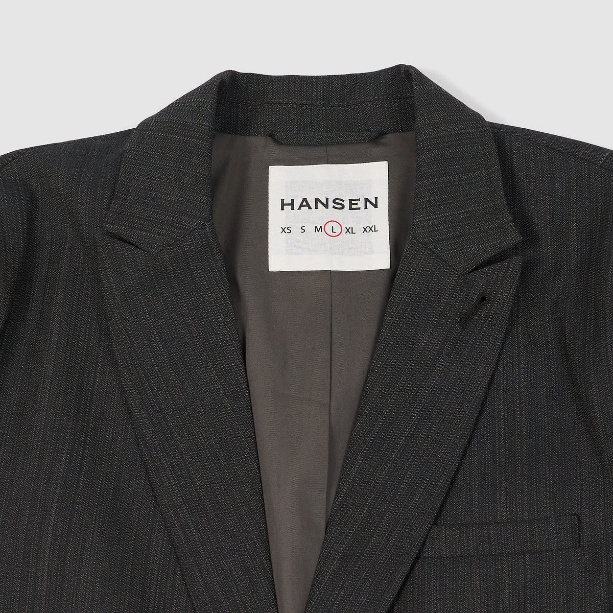 Hansen Two Button Vintage Inspired Cotton Blazer