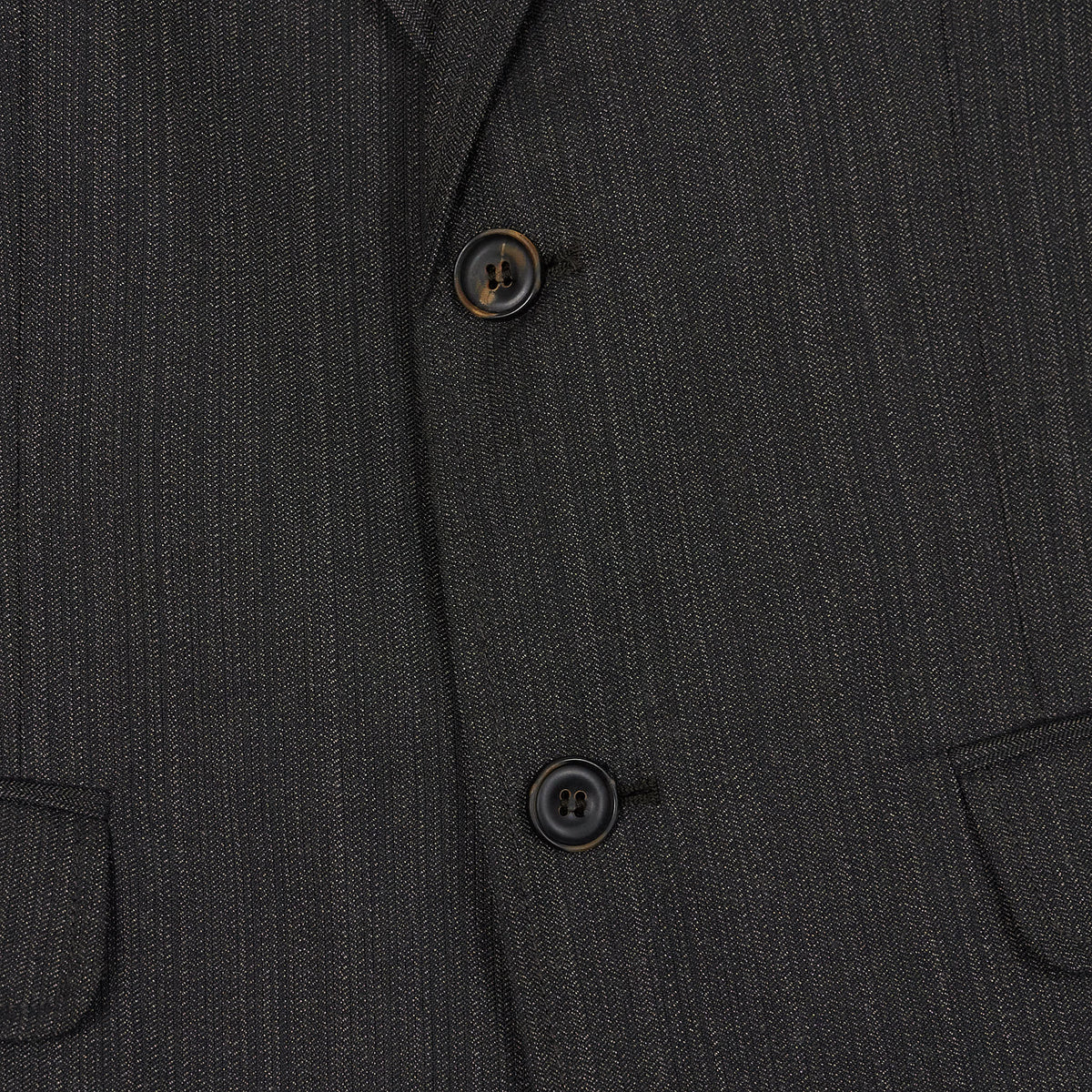 Hansen Two Button Vintage Inspired Cotton Blazer