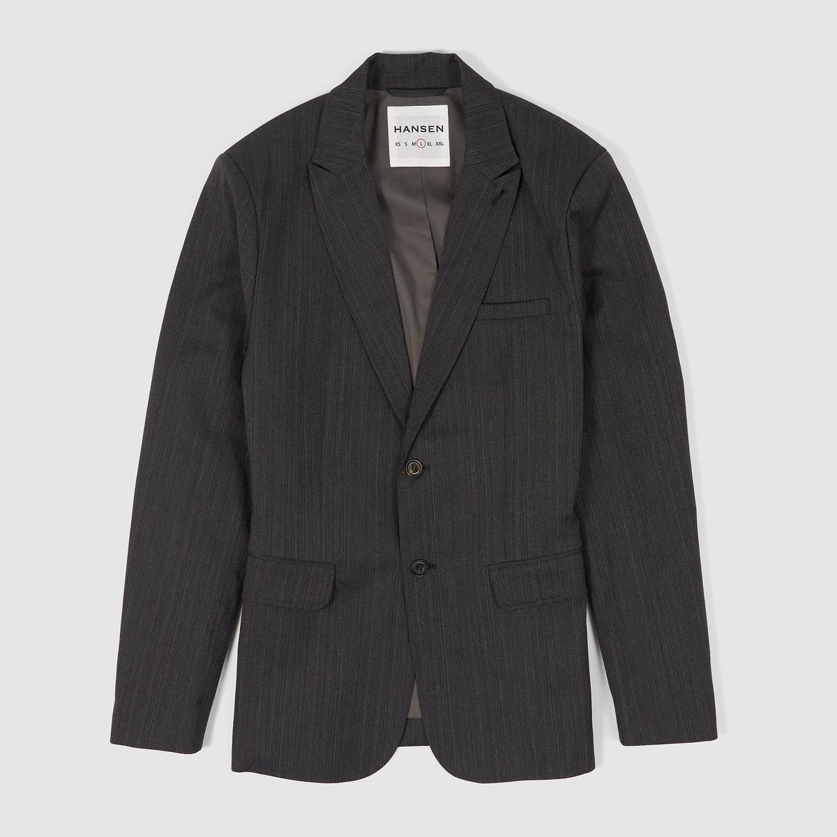 Hansen Two Button Vintage Inspired Cotton Blazer