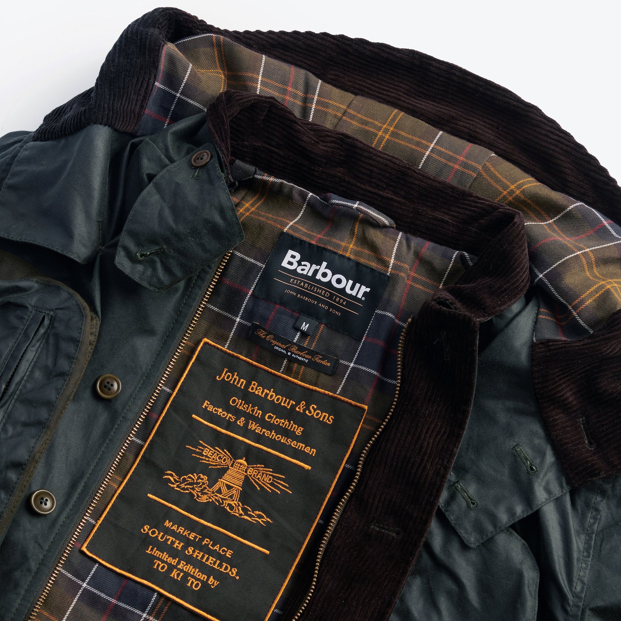 ジャケット・アウター Barbour established 69689_Barbour_Ogston_Wax_Jacke