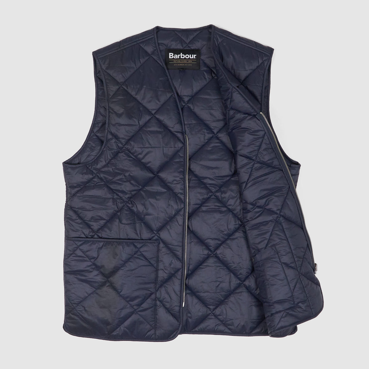 Barbour Large Box Quilted Liner Vest