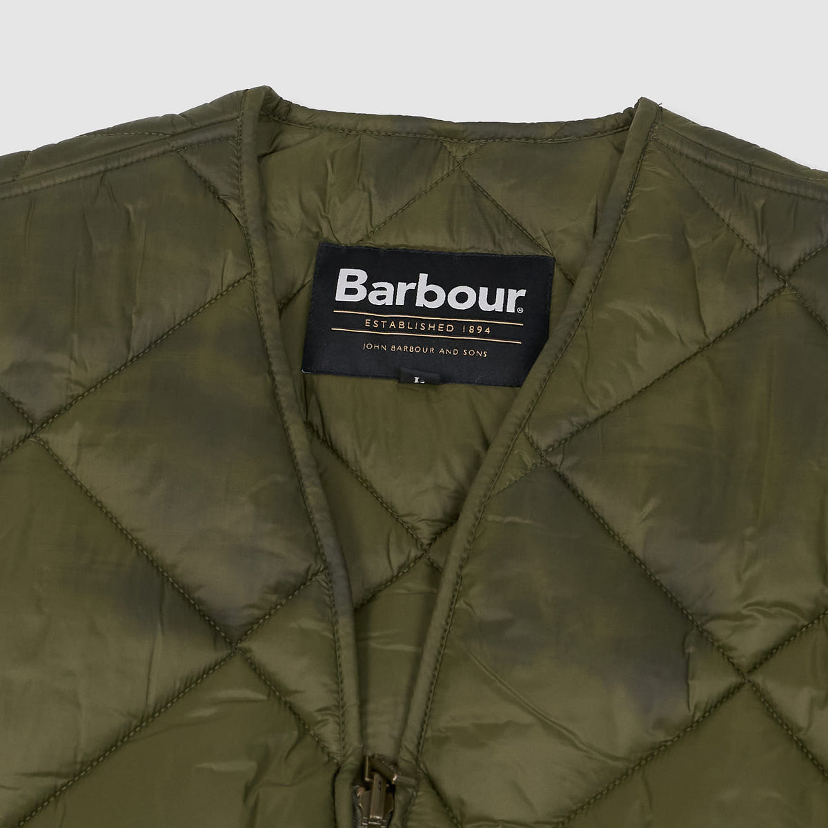 Barbour Large Box Quilted Liner Vest