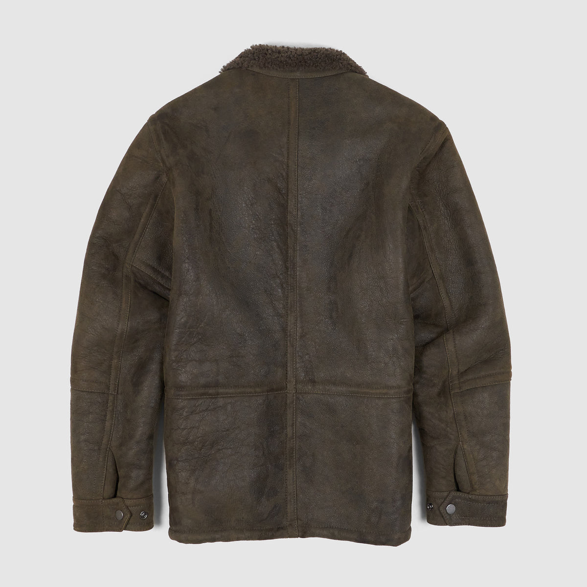 Belstaff Trailmaster Tribute Shearling Leather Coat