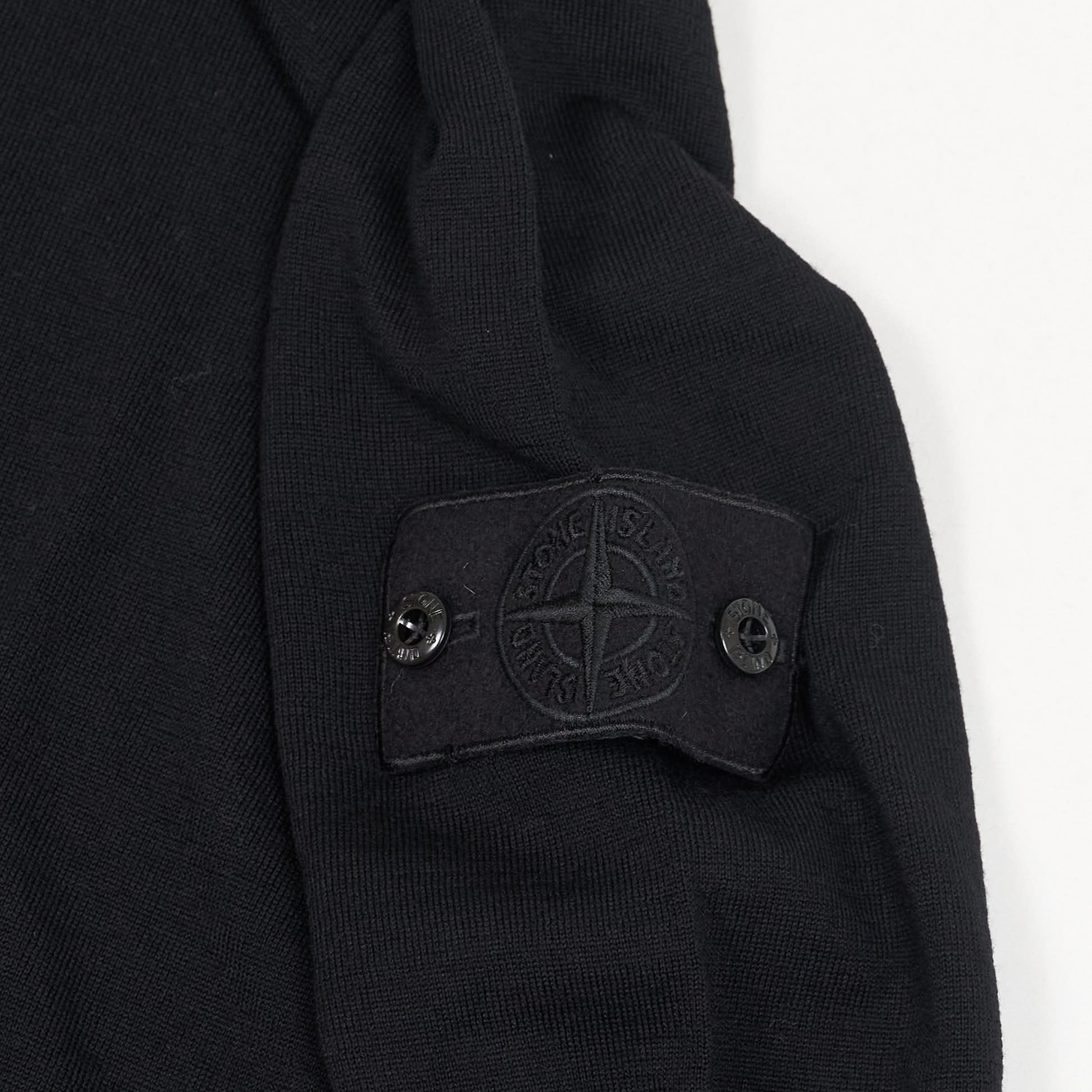 Stone Island Knitted Ghost Piece Roll Neck Merinos Jumper - DeeCee