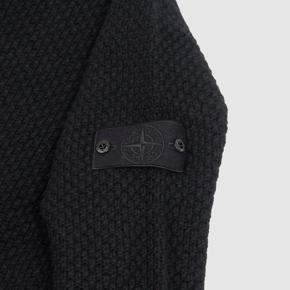 Stone Island Ghost Piece Knitted Turtle Neck Wool Jumper