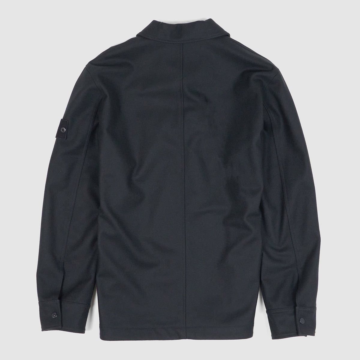 Stone Island Ghost Piece Wool Blend Overshirt Jacket